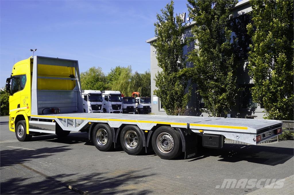 Scania R650 V8 8×4/4 / NEW galvanized Tow truck 955 cm / Járműszállítók