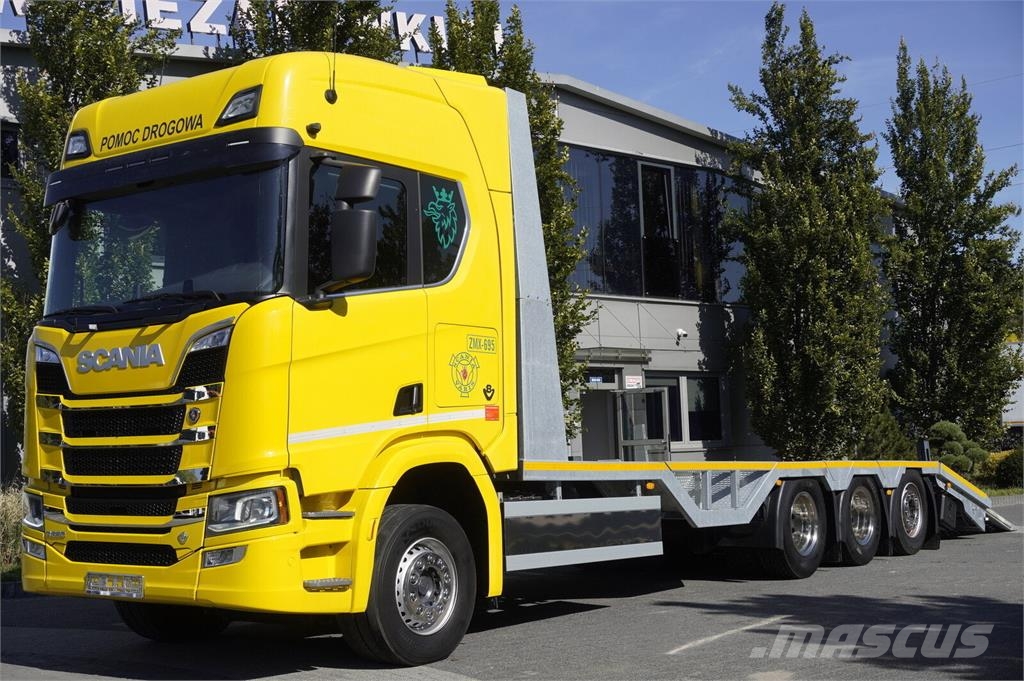 Scania R650 V8 8×4/4 / NEW galvanized Tow truck 955 cm /  Евакуатори