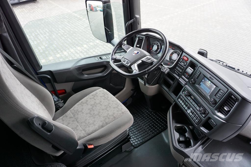 Scania S 500 / ACC / EURO 6 / ZESTAW PRZESTRZENNY 120 M3  Camiones de caja de lona