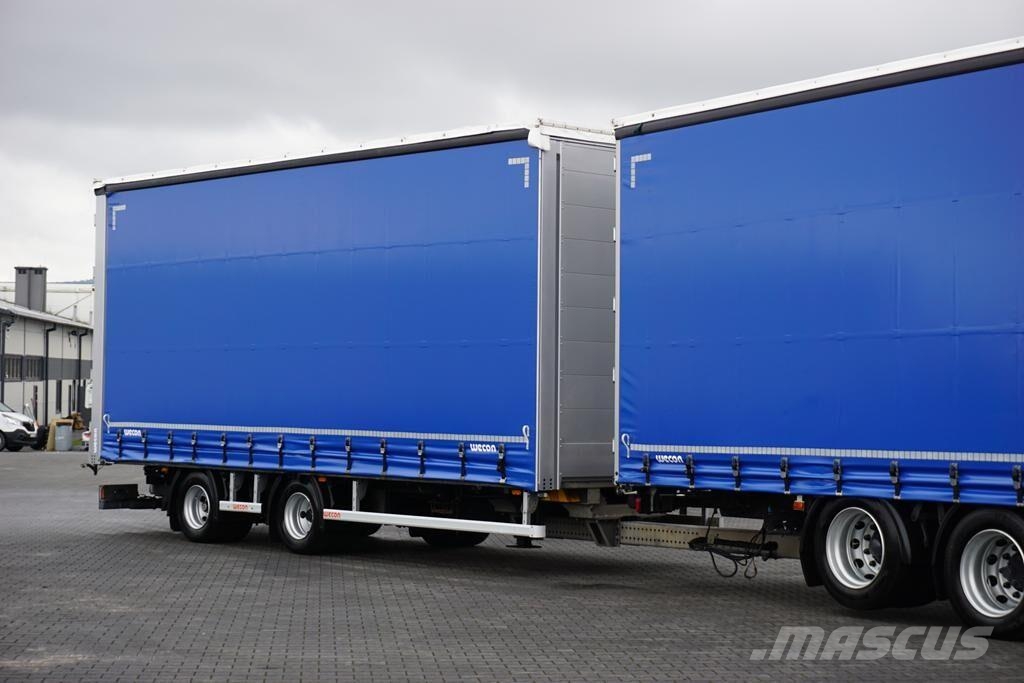 Scania S 500 / ACC / EURO 6 / ZESTAW PRZESTRZENNY 120 M3  Camiones de caja de lona