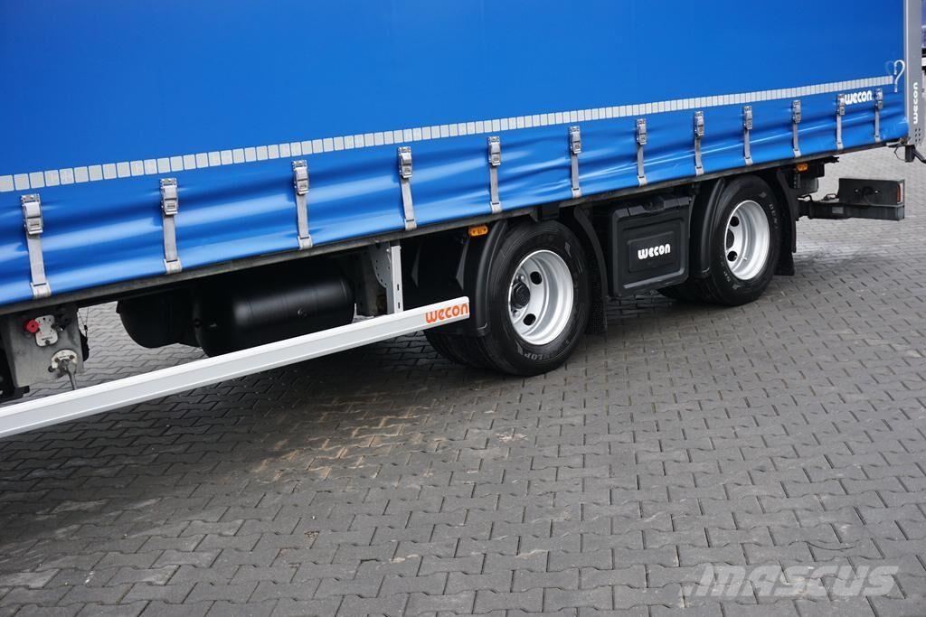 Scania S 500 / ACC / EURO 6 / ZESTAW PRZESTRZENNY 120 M3  Camiones de caja de lona