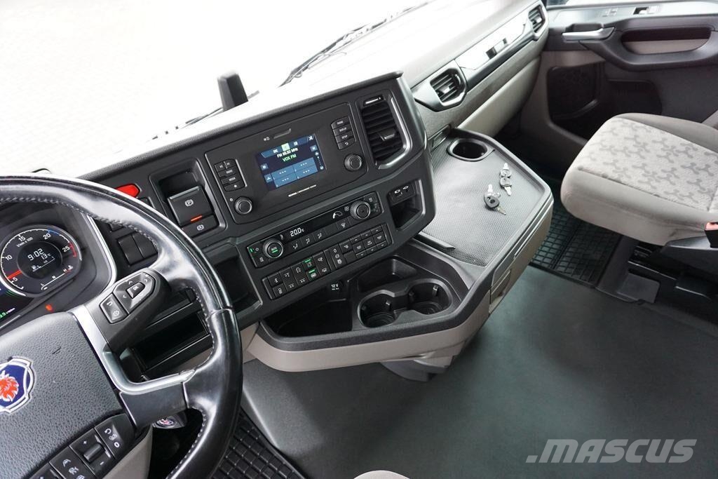 Scania S 500 / ACC / EURO 6 / ZESTAW PRZESTRZENNY 120 M3  Camiones de caja de lona