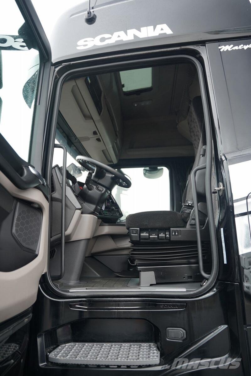 Scania S 500 / + KRONE FIRANKA / ZESTAW MEGA / LOWDECK / Tegljači