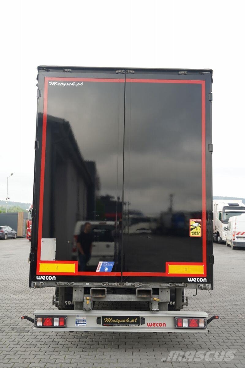 Scania S 500 / ZESTAW TANDEM 120 M3 / PRZEJAZDOWY / FIRAN Elhúzható ponyvás