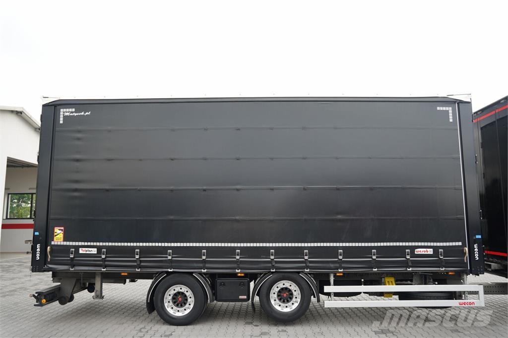 Scania S 500 / ZESTAW TANDEM 120 M3 / PRZEJAZDOWY / FIRAN Elhúzható ponyvás