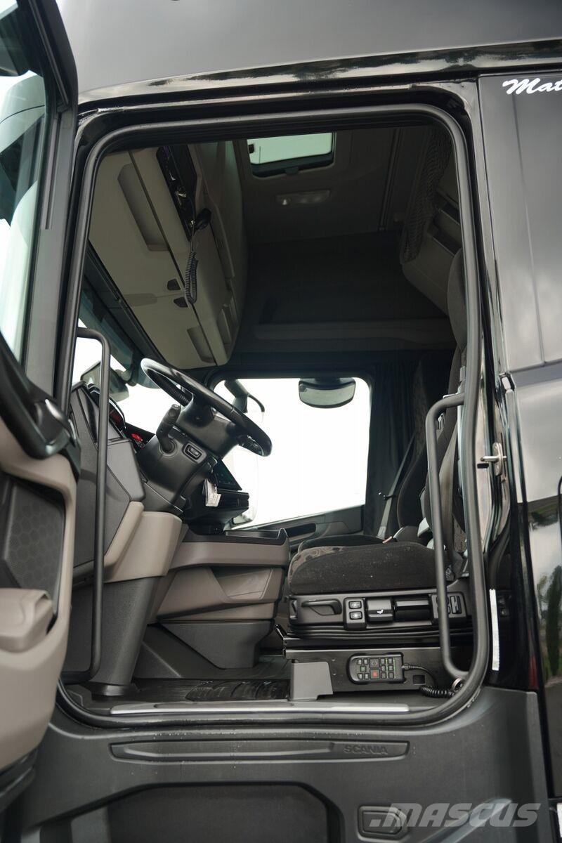Scania S 500 / ZESTAW TANDEM 120 M3 / PRZEJAZDOWY / FIRAN Elhúzható ponyvás