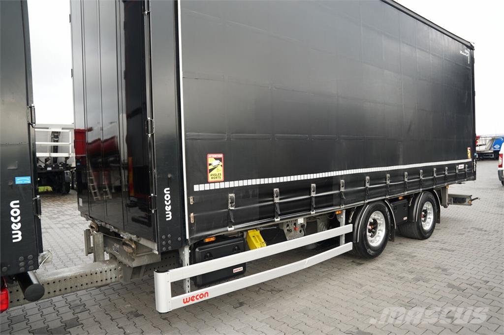 Scania S 500 / ZESTAW TANDEM 120 M3 / PRZEJAZDOWY / FIRAN Elhúzható ponyvás