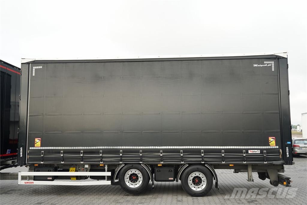Scania S 500 / ZESTAW TANDEM 120 M3 / PRZEJAZDOWY / FIRAN Elhúzható ponyvás