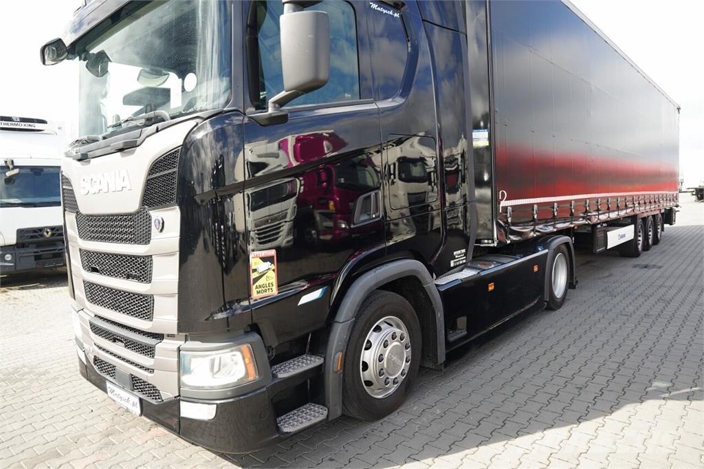 Scania S 560 / + KRONE FIRANKA / ZESTAW MEGA / LOWDECK /  Sattelzugmaschinen