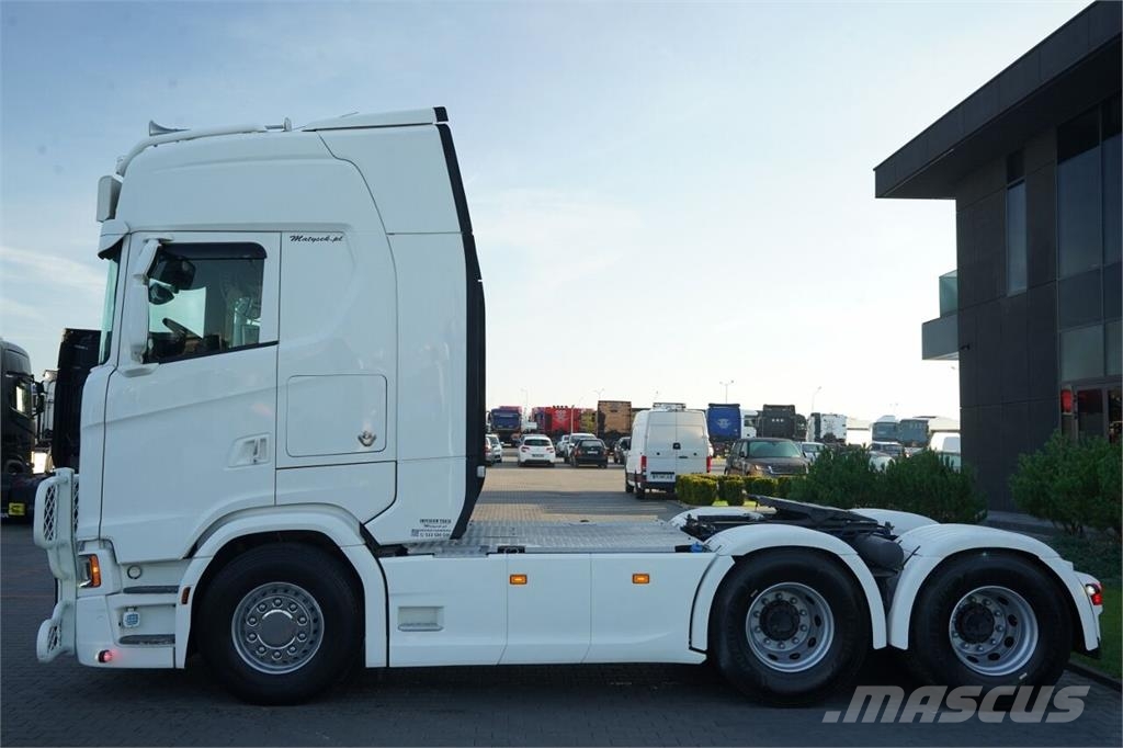 Scania S 580 / V8 / 6x4 / RETARDER / REGULOWANE SIODŁO /  Tegljači