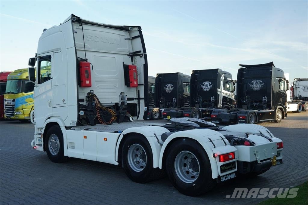 Scania S 580 / V8 / 6x4 / RETARDER / REGULOWANE SIODŁO /  Tegljači