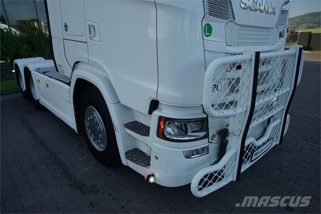 Scania S 580 / V8 / 6x4 / RETARDER / REGULOWANE SIODŁO /  Tegljači