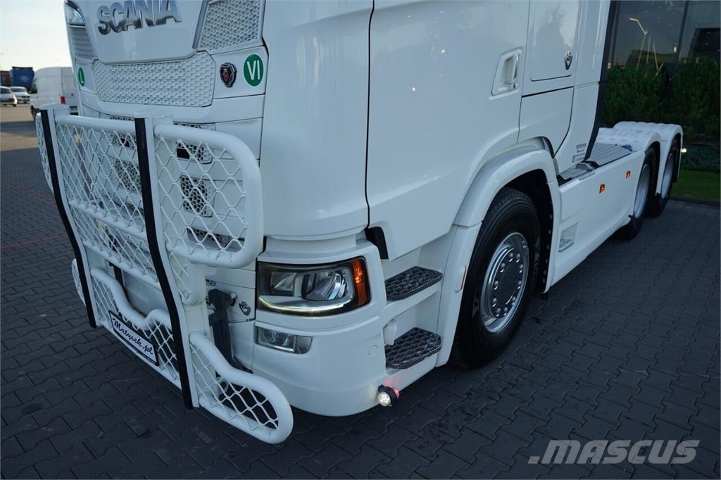 Scania S 580 / V8 / 6x4 / RETARDER / REGULOWANE SIODŁO /  Tegljači
