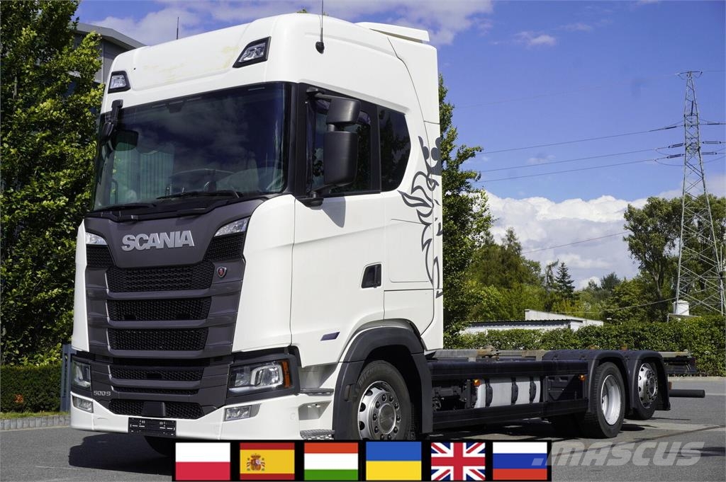 Scania S500 6x2 / BDF / 2023 Chasis y suspención