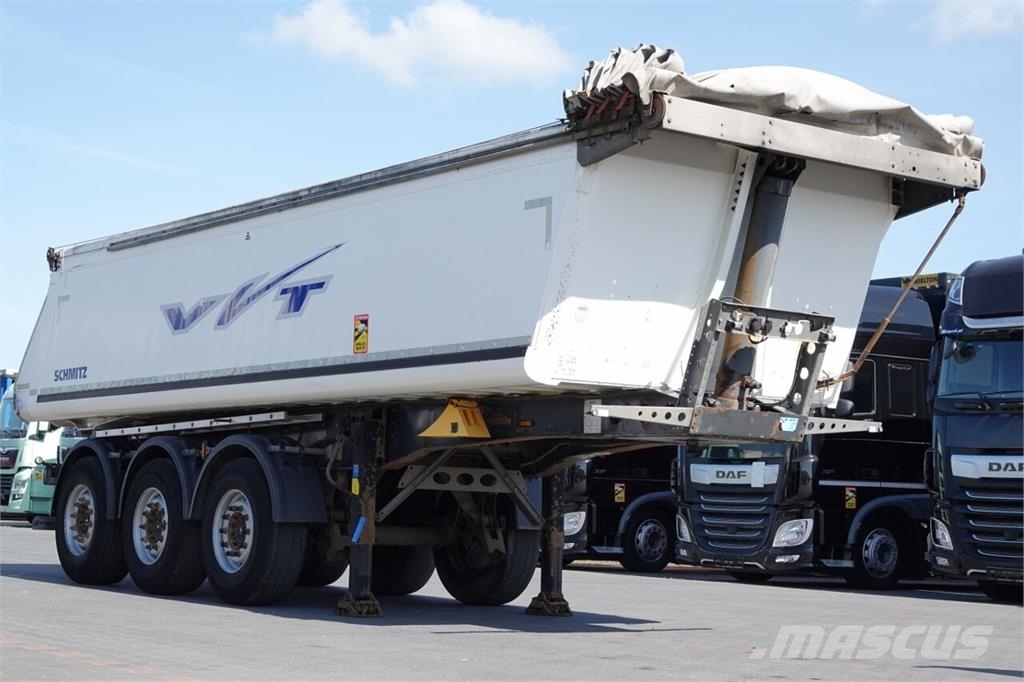 Schmitz Cargobull WYWROTKA / 23 m3 / ALUMINIOWA / OŚ PODNOSZONA  / S Kippladerauflieger