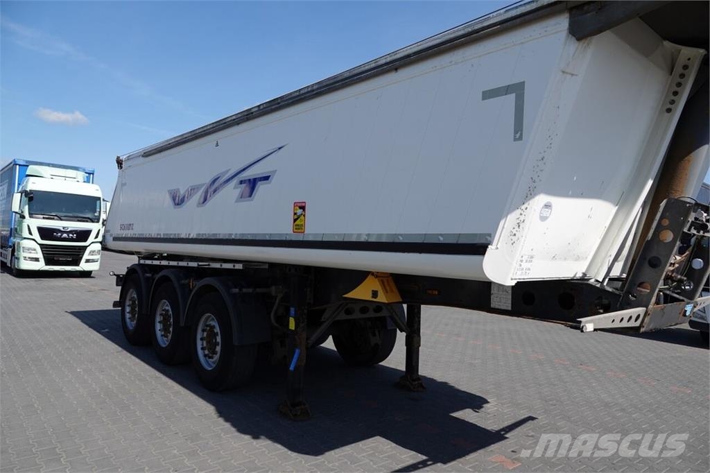 Schmitz Cargobull WYWROTKA / 23 m3 / ALUMINIOWA / OŚ PODNOSZONA  / S Kippladerauflieger