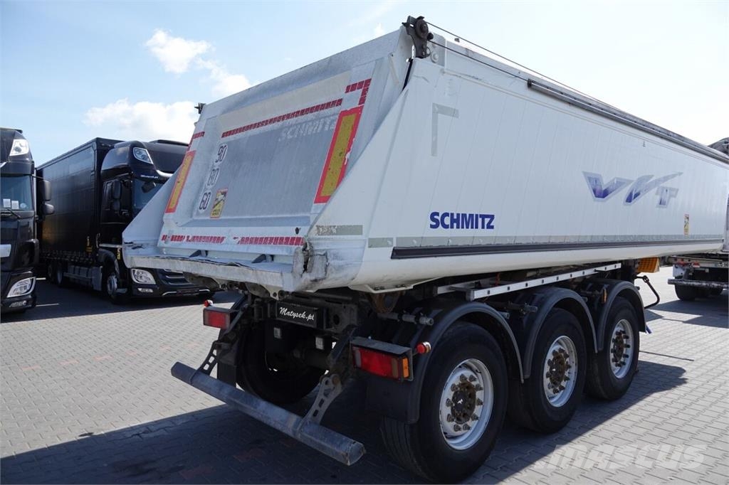 Schmitz Cargobull WYWROTKA / 23 m3 / ALUMINIOWA / OŚ PODNOSZONA  / S Kippladerauflieger