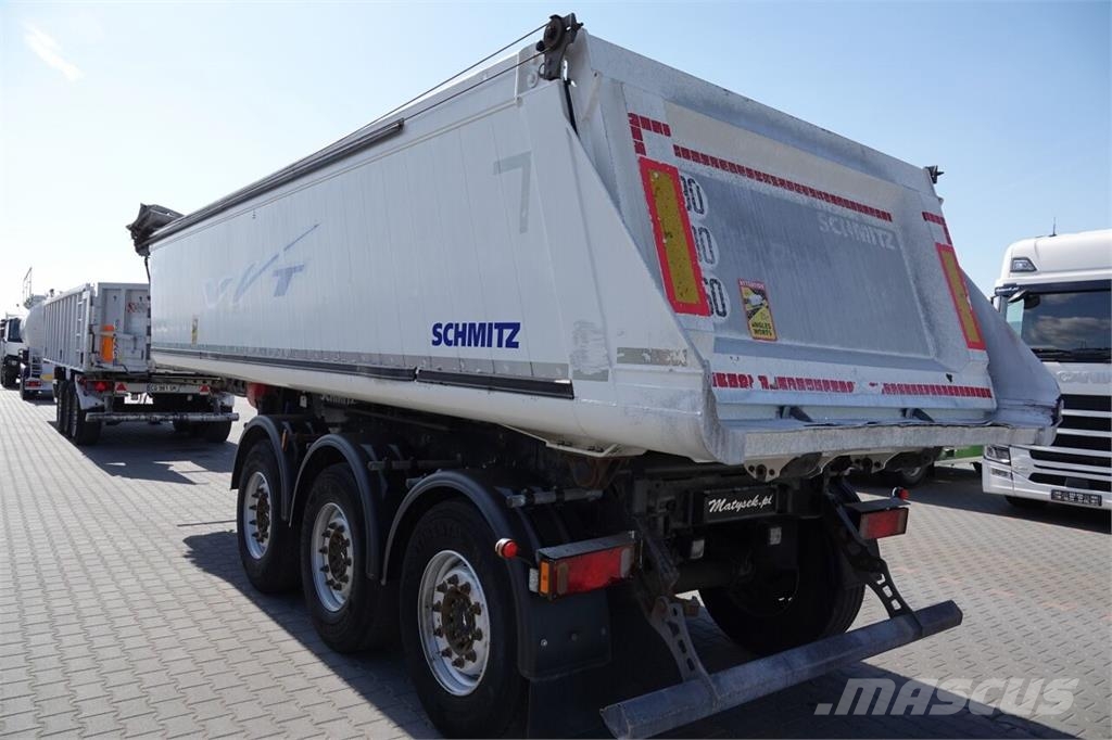 Schmitz Cargobull WYWROTKA / 23 m3 / ALUMINIOWA / OŚ PODNOSZONA  / S Kippladerauflieger