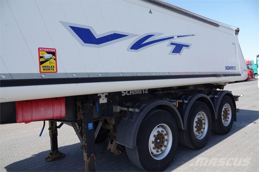 Schmitz Cargobull WYWROTKA / 23 m3 / ALUMINIOWA / OŚ PODNOSZONA  / S Kippladerauflieger