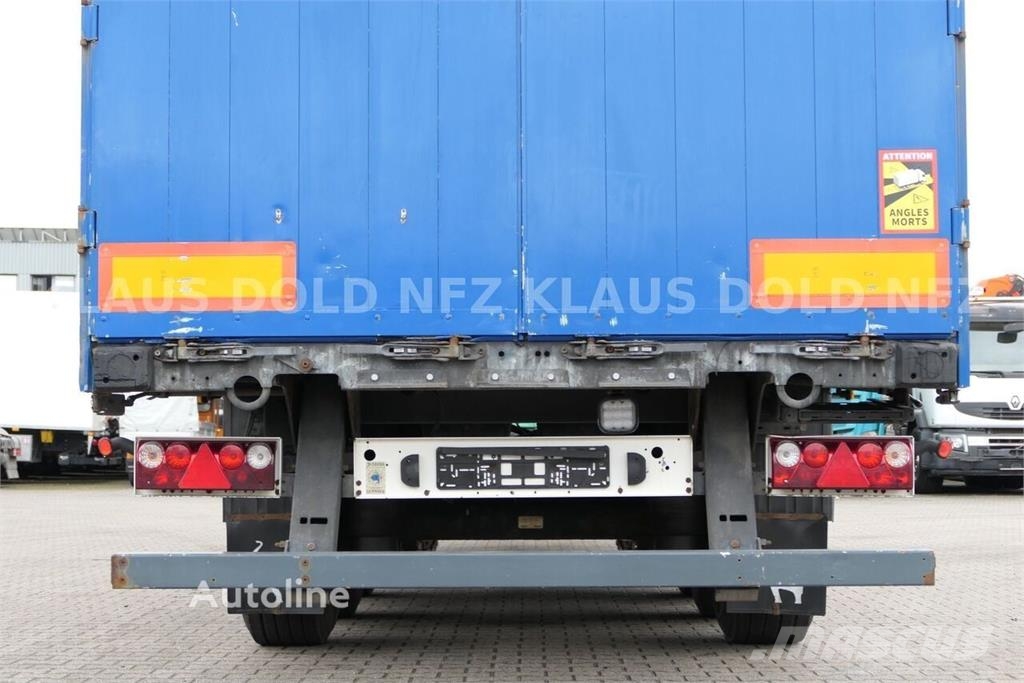 Schmitz Cargobull S01 Curtainsider Semi-Trailer / 92 m³ / Lift Axle Semirremolques con caja de lona