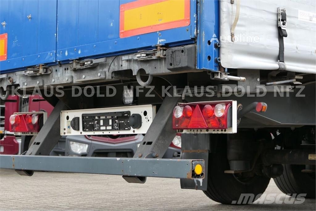 Schmitz Cargobull S01 Curtainsider Semi-Trailer / 92 m³ / Lift Axle Semirremolques con caja de lona