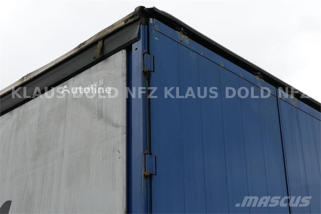 Schmitz Cargobull S01 Curtainsider Semi-Trailer / 92 m³ / Lift Axle Semirremolques con caja de lona