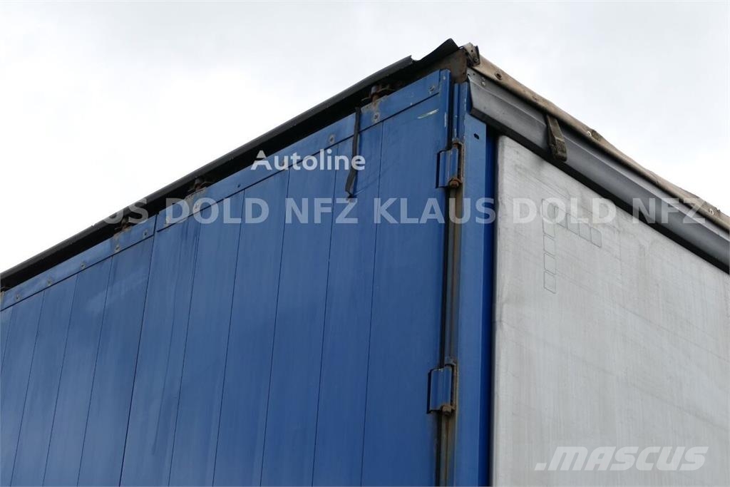 Schmitz Cargobull S01 Curtainsider Semi-Trailer / 92 m³ / Lift Axle Semirremolques con caja de lona