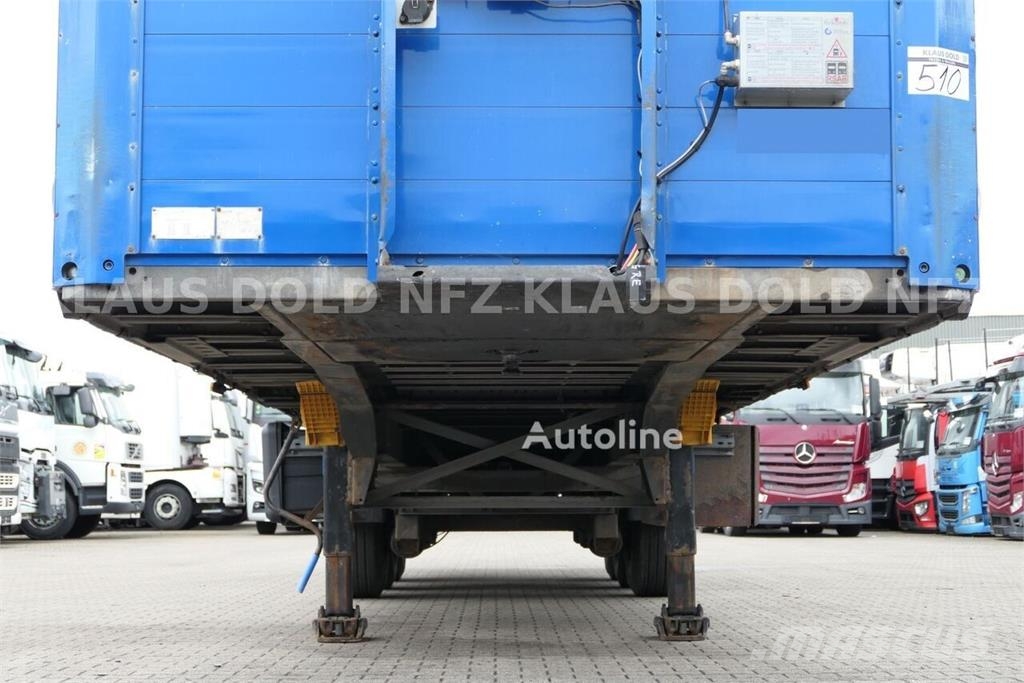 Schmitz Cargobull S01 Curtainsider Semi-Trailer / 92 m³ / Lift Axle Semirremolques con caja de lona