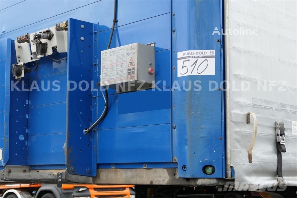 Schmitz Cargobull S01 Curtainsider Semi-Trailer / 92 m³ / Lift Axle Semirremolques con caja de lona