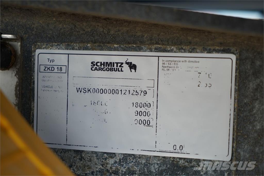 Schmitz Cargobull  مقطورات قلابة