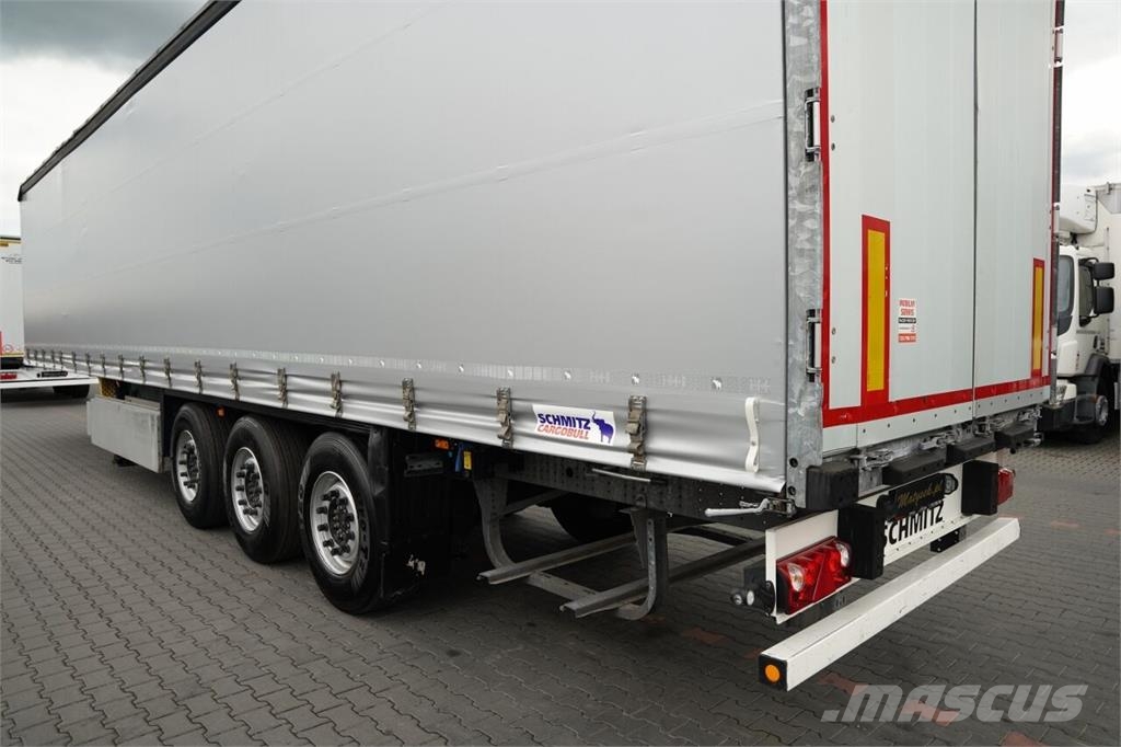 Schmitz Cargobull / FIRANKA / STANDARD / PALECIARA / OŚ PODNOSZONA / Curtain sider semi-trailers