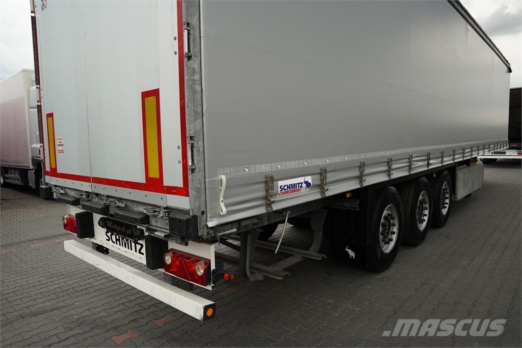 Schmitz Cargobull / FIRANKA / STANDARD / PALECIARA / OŚ PODNOSZONA / Curtain sider semi-trailers
