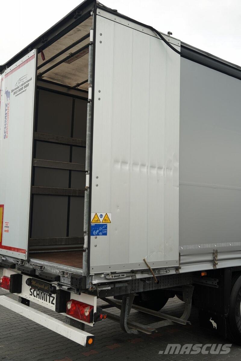 Schmitz Cargobull / FIRANKA / STANDARD / PALECIARA / OŚ PODNOSZONA / Curtain sider semi-trailers