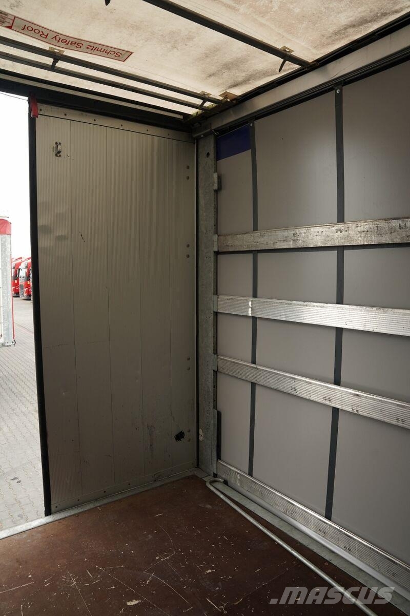 Schmitz Cargobull / FIRANKA / STANDARD / PALECIARA / OŚ PODNOSZONA / Curtain sider semi-trailers