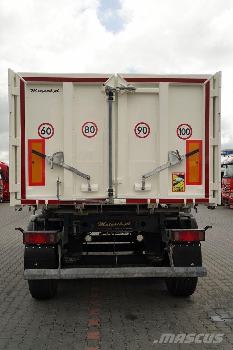 Schmitz Cargobull / WYWROTKA - 28 m3 / ALUMINIOWA / PLANDEKA ELEKTRY Damperli çekiciler