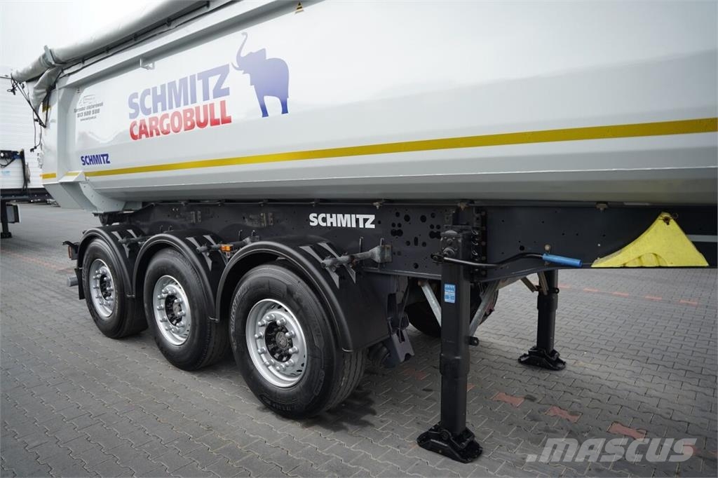 Schmitz Cargobull / WYWROTKA - 25 m3 / STALOWA / OŚ PODNOSZONA / WAG Damperli çekiciler