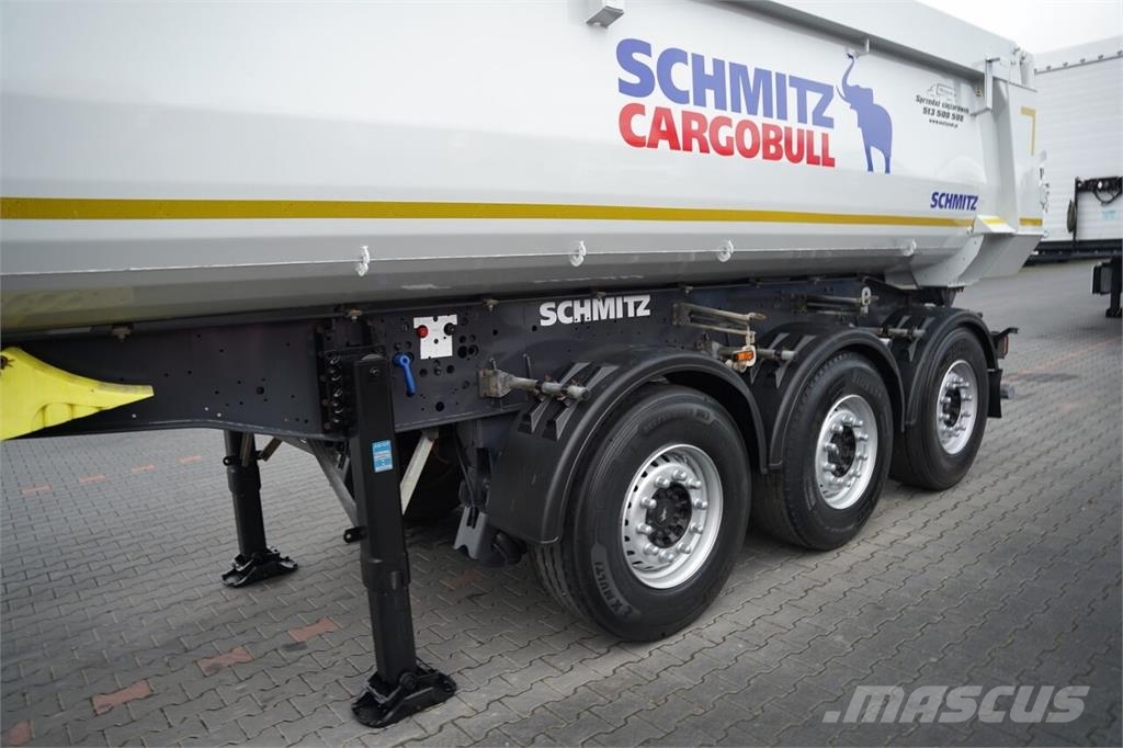 Schmitz Cargobull / WYWROTKA - 25 m3 / STALOWA / OŚ PODNOSZONA / WAG Damperli çekiciler