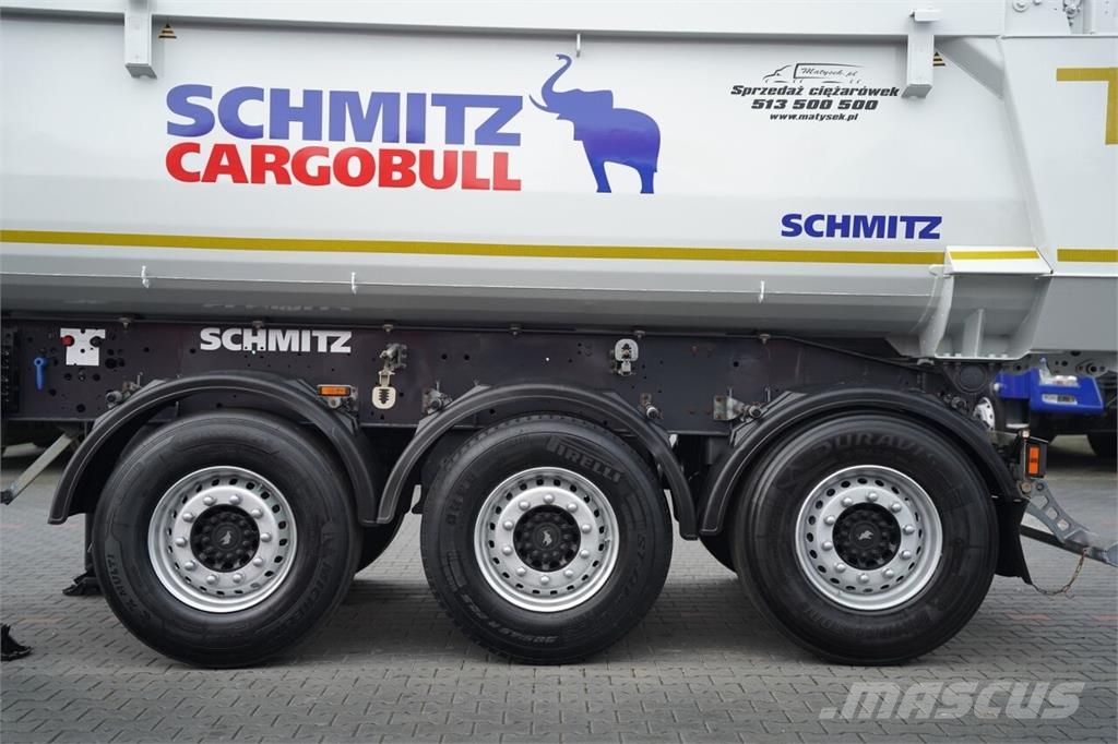 Schmitz Cargobull / WYWROTKA - 25 m3 / STALOWA / OŚ PODNOSZONA / WAG Damperli çekiciler