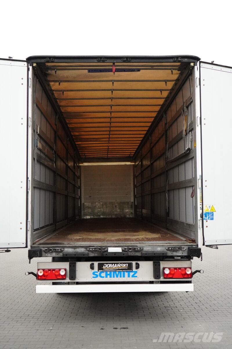 Schmitz Cargobull FIRANKA / MULTI LOCK / XL / OŚ PODNOSZONA Gardintrailer