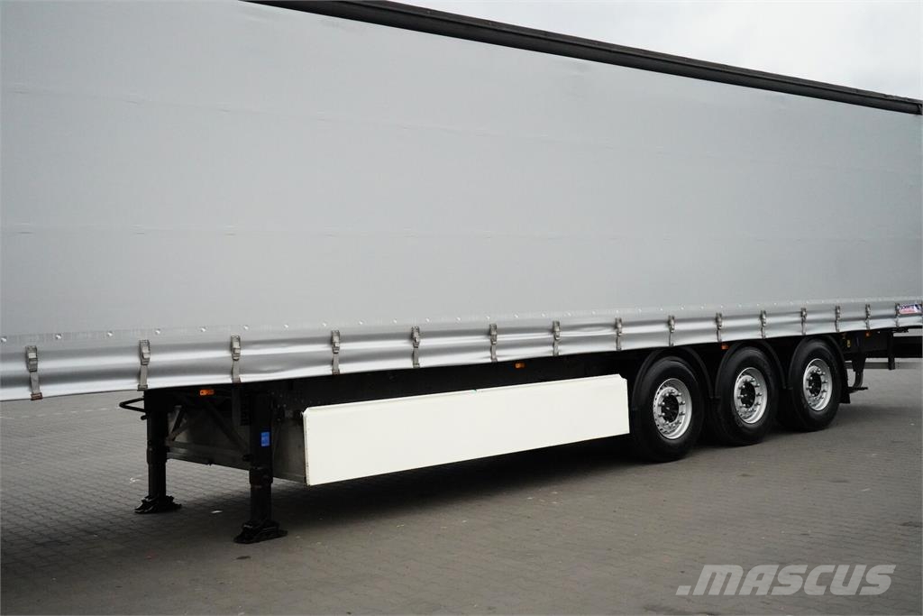 Schmitz Cargobull FIRANKA / MULTI LOCK / XL / OŚ PODNOSZONA Gardintrailer