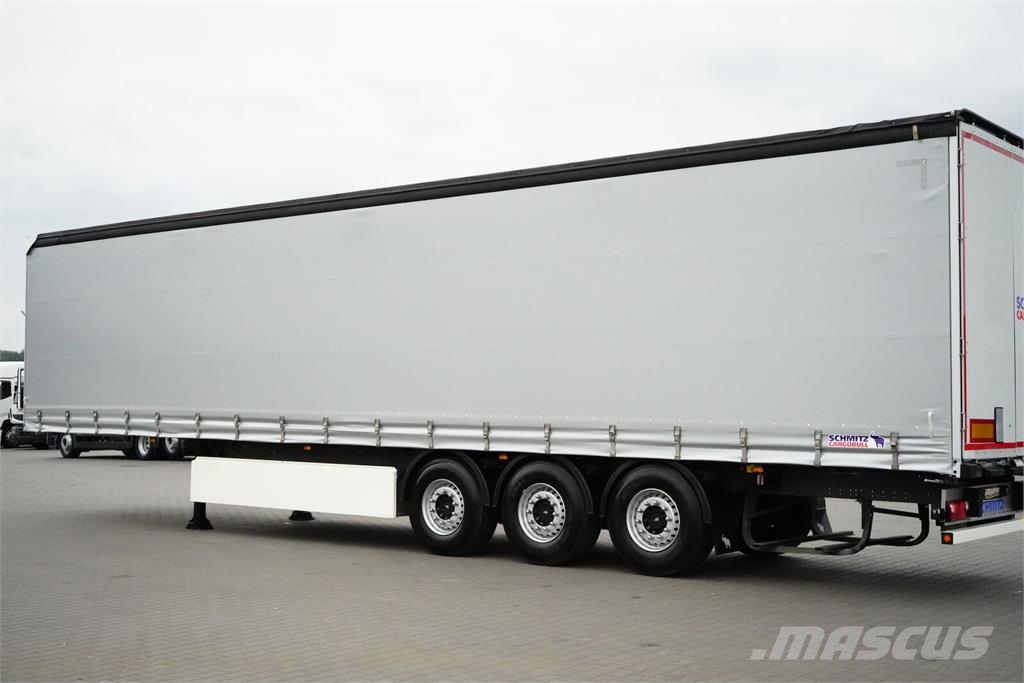 Schmitz Cargobull FIRANKA / MULTI LOCK / XL / OŚ PODNOSZONA Gardintrailer
