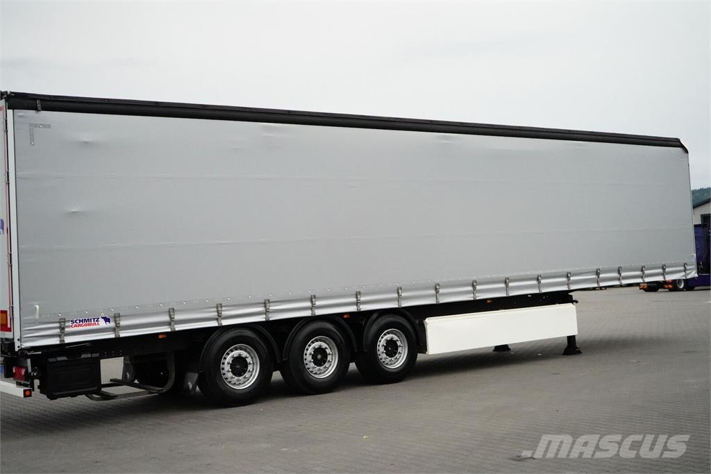 Schmitz Cargobull FIRANKA / MULTI LOCK / XL / OŚ PODNOSZONA Gardintrailer