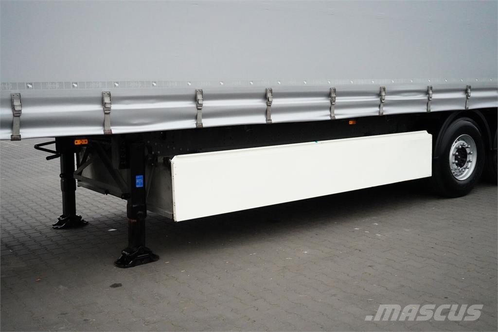 Schmitz Cargobull FIRANKA / MULTI LOCK / XL / OŚ PODNOSZONA Gardintrailer