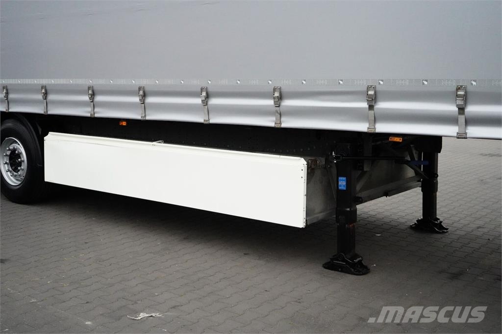Schmitz Cargobull FIRANKA / MULTI LOCK / XL / OŚ PODNOSZONA Gardintrailer