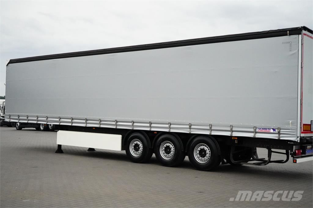 Schmitz Cargobull FIRANKA / MULTI LOCK / XL / OŚ PODNOSZONA Gardintrailer