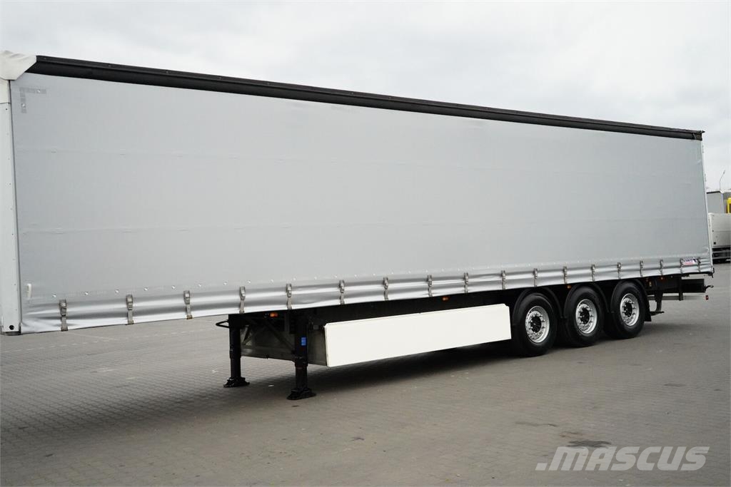 Schmitz Cargobull FIRANKA / MULTI LOCK / XL / OŚ PODNOSZONA Gardintrailer