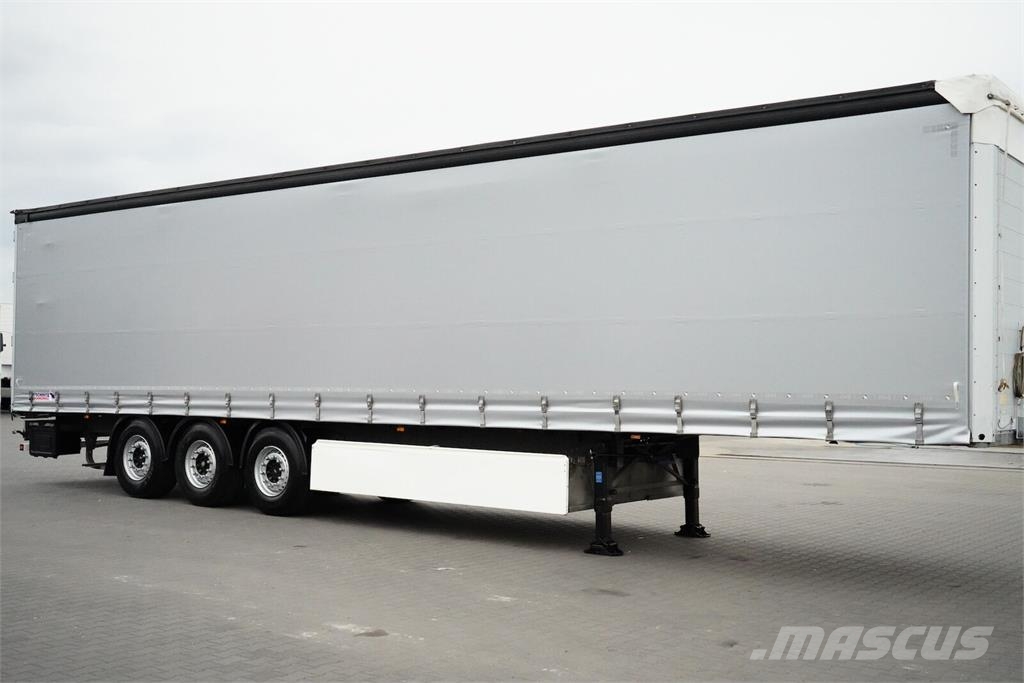 Schmitz Cargobull FIRANKA / MULTI LOCK / XL / OŚ PODNOSZONA Gardintrailer
