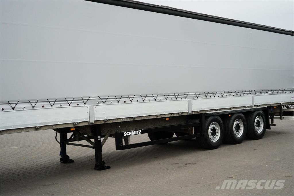Schmitz Cargobull / BURTOFIRANKA / XL / OŚ PODNOSZONA Gardintrailer