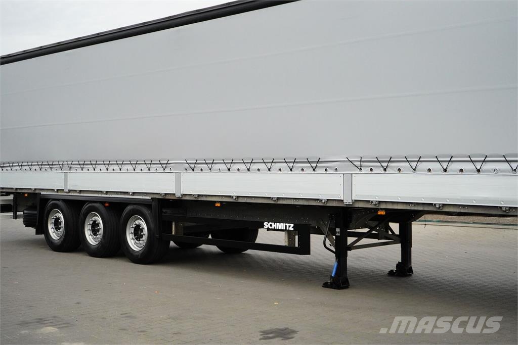 Schmitz Cargobull / BURTOFIRANKA / XL / OŚ PODNOSZONA Gardintrailer