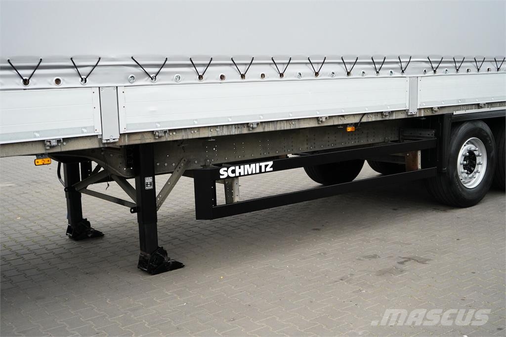 Schmitz Cargobull / BURTOFIRANKA / XL / OŚ PODNOSZONA Gardintrailer